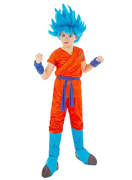 Disfraz Infantil de Son Goku Super Saiyajin Dios