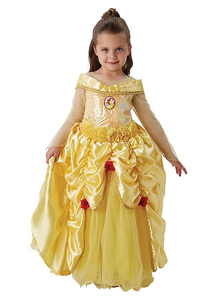 Disney Princess Belle Costume for Kids Deluxe - maskworld.com