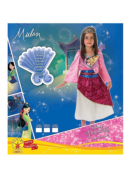 strapless open back dress Hua Mulan Dress, Princess Mulan Costume – CoserZ