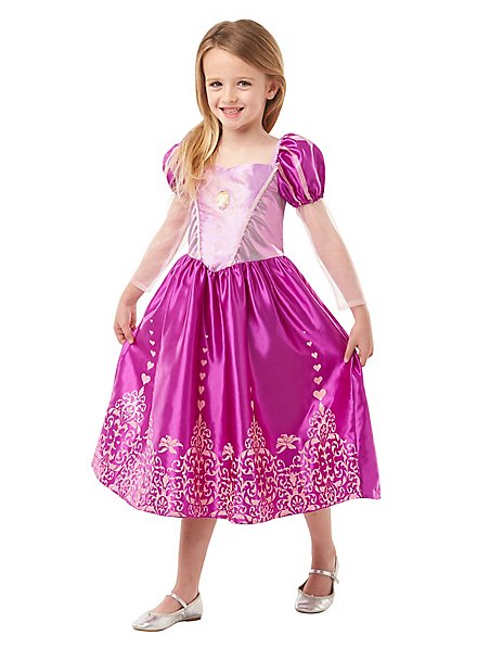 Disney princess Rapunzel glitter dress for kids