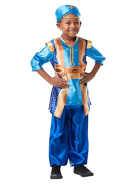 Child Aladdin Costume Genie in Aladdin Vest, Pants and Sash With Headpiece  , Jeanie in Bottle, King of Siam Size Kids 6 -  Canada