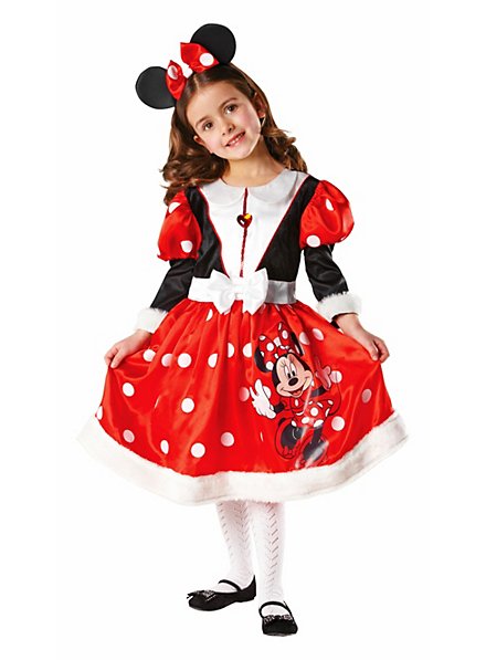 Kinder Maus Kostüm Set Mickey Mouse Minnie Maus Verkleidung Mäuse Outfit Kostüm 