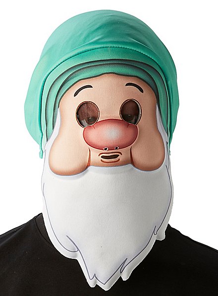 Disney's The Seven Dwarfs Sleepy Hat Fabric Mask with Cap