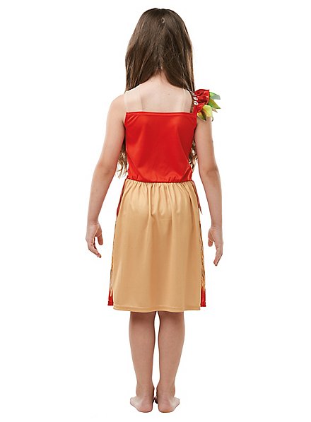 Disney's Vaiana leaf dress costume for kids - maskworld.com