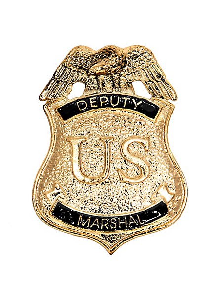 Distintivo con aquila in ottone US Deputy Marshal