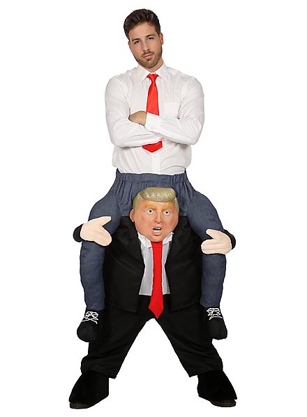 Donald Trump Huckepack Kostüm