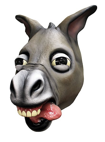 Donkey mask laughing