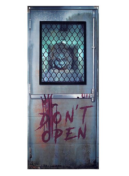 Don't Open Halloween Fensterdeko