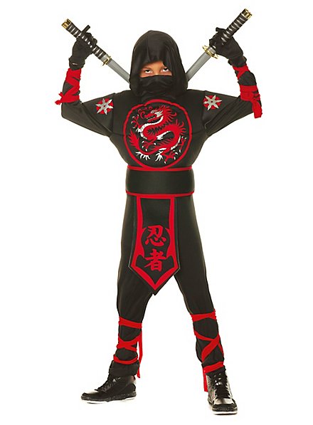 Drachen Ninja Kostüm für Kinder