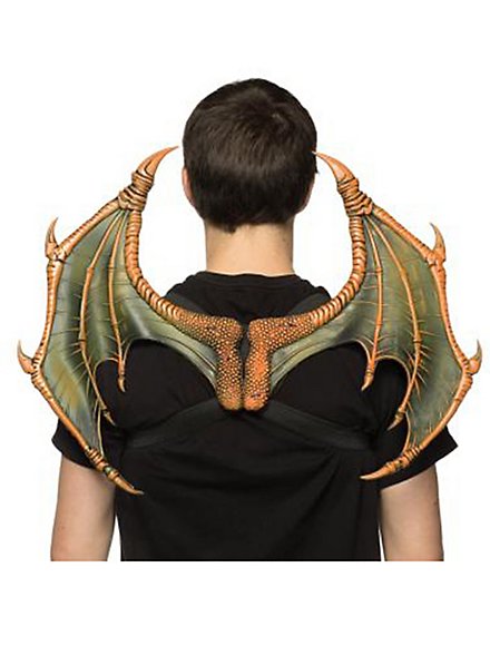 Dragon wings orange