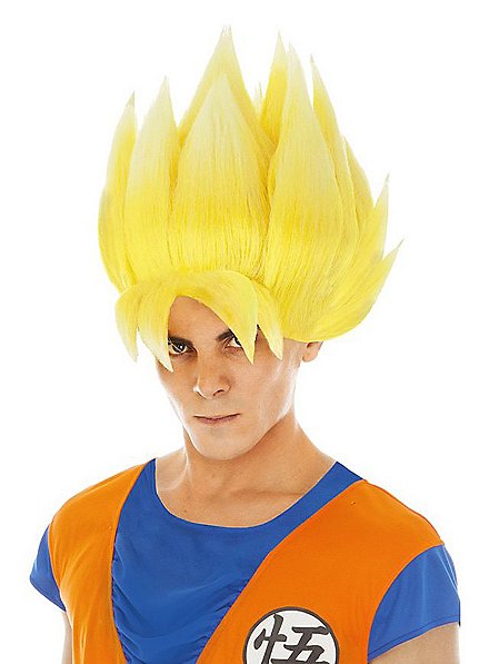 Dragonball Z Son-Goku Wig yellow