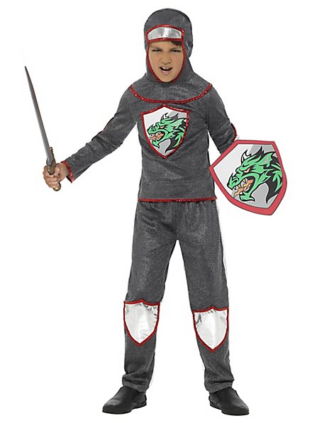 Dragonslayer knight costume for children