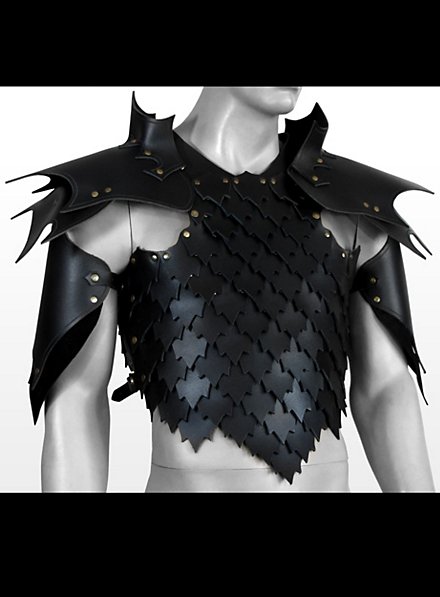 Drow Leather Scale Cuirass 
