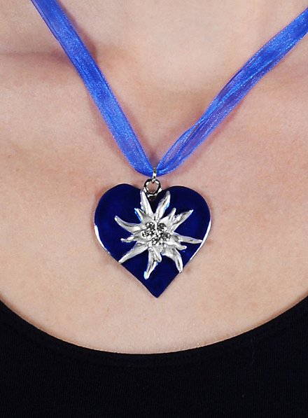 Edelweiss Necklace blue 