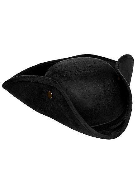 Einfacher Dreispitz schwarz