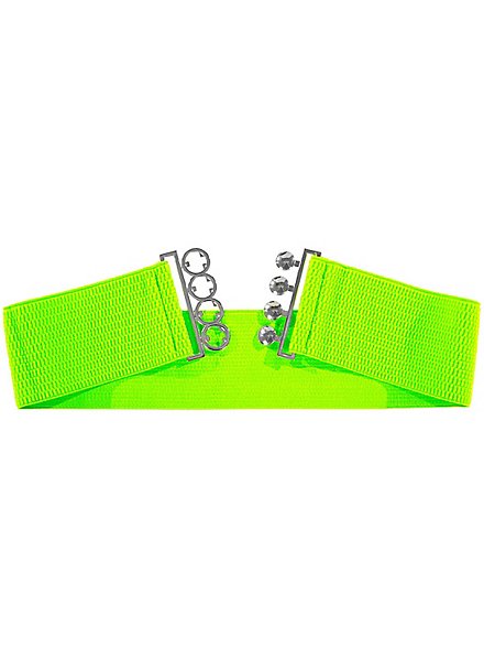 Elastischer Bauchgürtel neon-grün