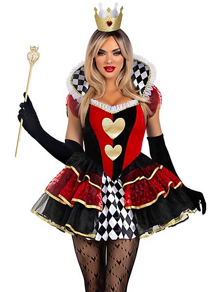 Enchanting Queen Of Hearts Costume