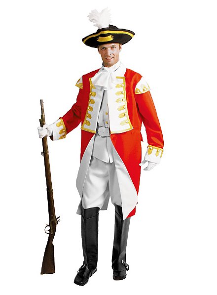 English officer costume