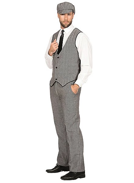 Ensemble de Déguisement de gentleman des années 20 pour hommes