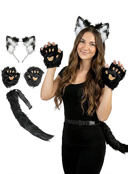 Ensemble déguisement chat noir