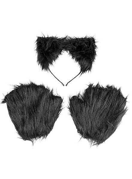 ReliBeauty Déguisement Chat Noir Enfant Fille Halloween Costume, déguisement cha