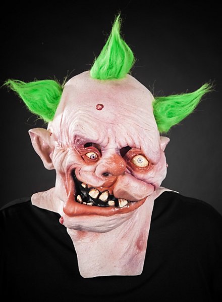 Entstellter Clown Maske aus Latex
