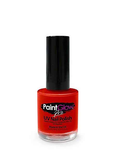 Esmalte de Uñas Neón UV Rojo