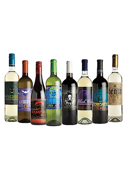 36pz Adesivi per Bottiglie di Vino di Halloween, 12 Stili Etichette per Bottiglie di Halloween Etichette Adesive Pozioni Etichette Adesive per Bottiglie Vino Album di Ritagli Decorazioni Feste