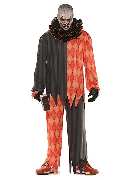 Evil clown costume for teenagers