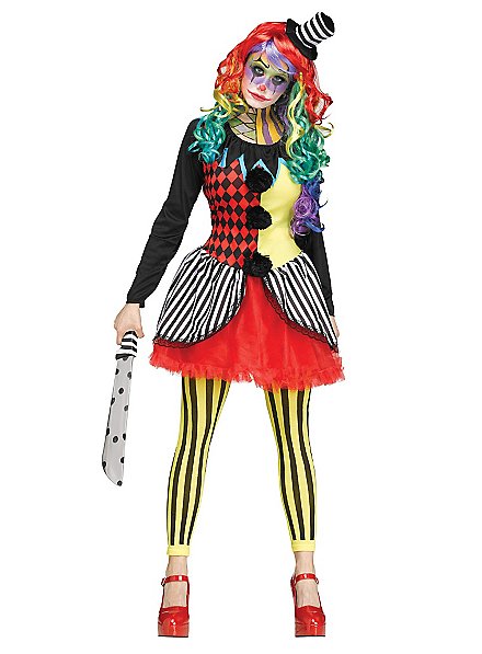 Evil harlequina costume - maskworld.com