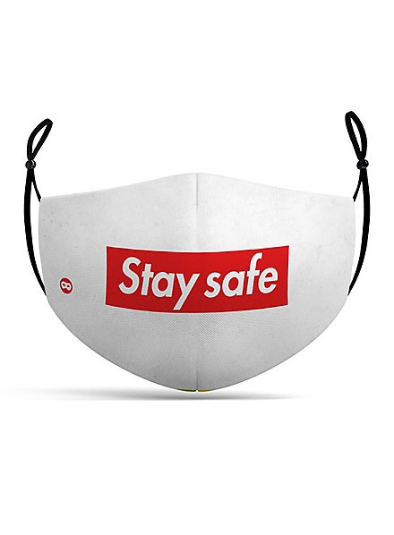 Fabric mask Stay Safe - maskworld.com
