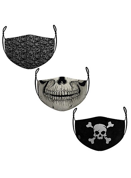 Fabric Masks Sparpack Skulls & Skeletons