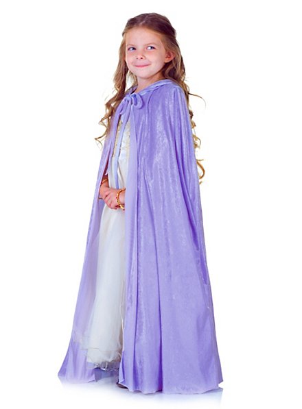 Fairy tale cape for children purple