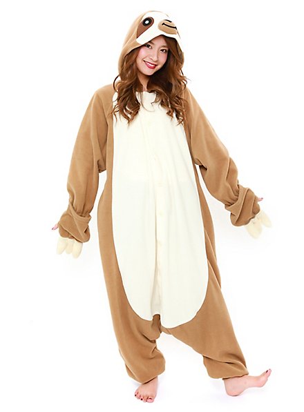 Faultier Kigurumi Kostüm