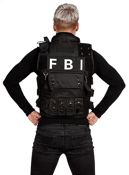 FBI protective vest deluxe for adults - maskworld.com