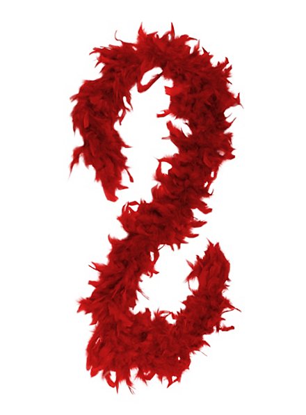 Feather Boa red 