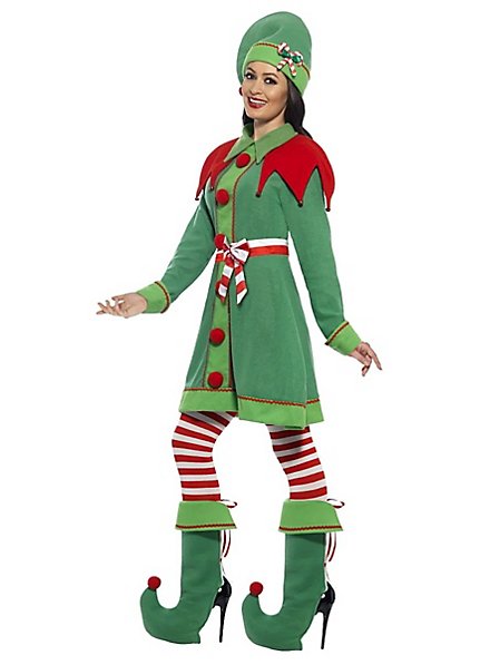 Female Christmas Elf Costume - maskworld.com