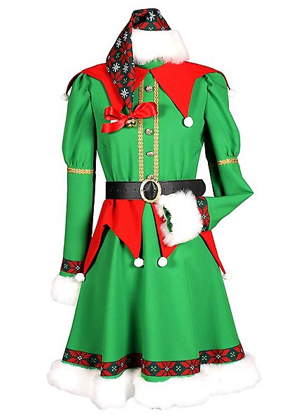 Festive Christmas Elf Costume