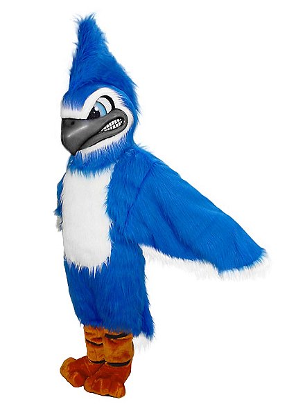 Fierce Blue Jay Mascot