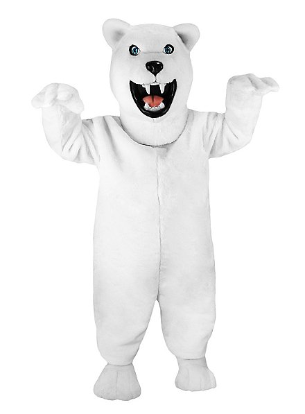 Fierce Polar Bear Mascot