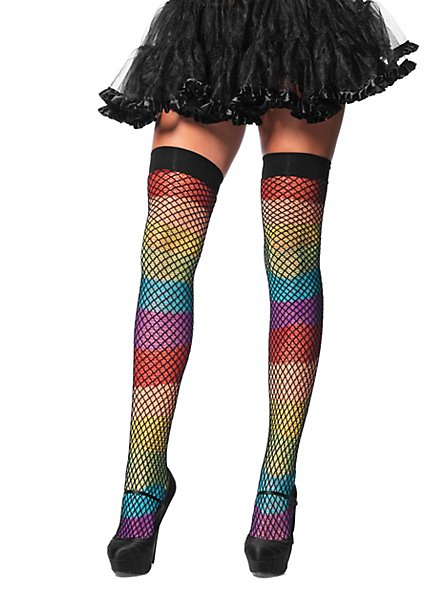 Fishnet Stockings Rainbow