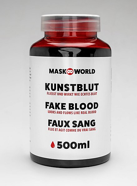 Flacone di sangue finto 500 ml - sangue da film