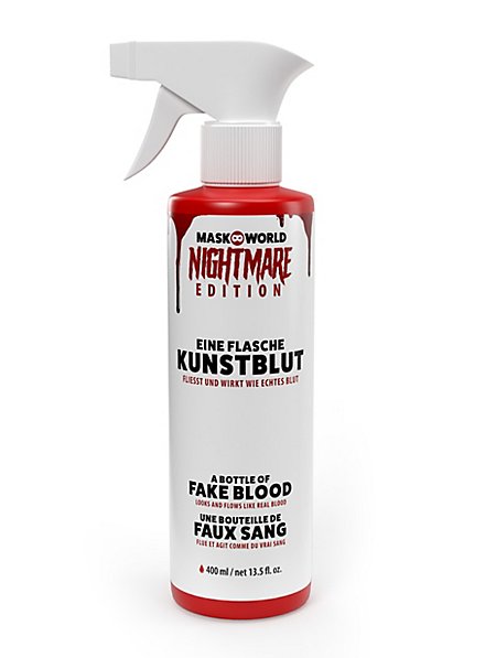 Flacone spray per sangue finto splatter 400 ml