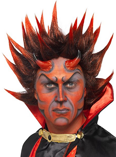 Flame Demon Wig - maskworld.com