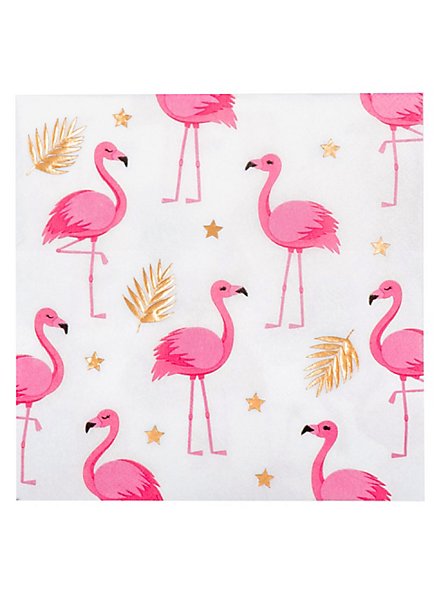 Flamingo napkins 12 pieces
