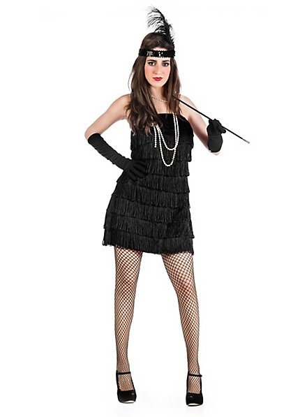 Flapper black Costume