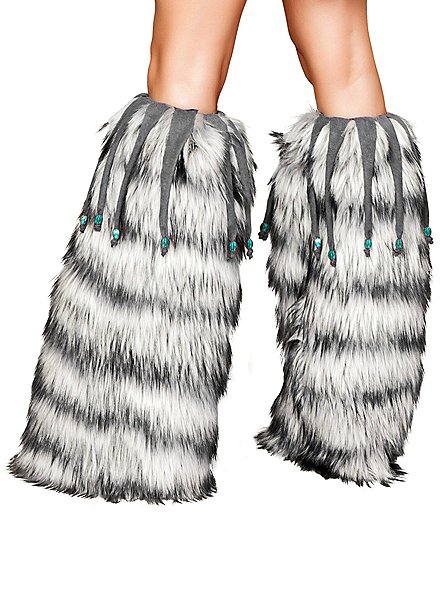 Fluffies with Beaded Fringe