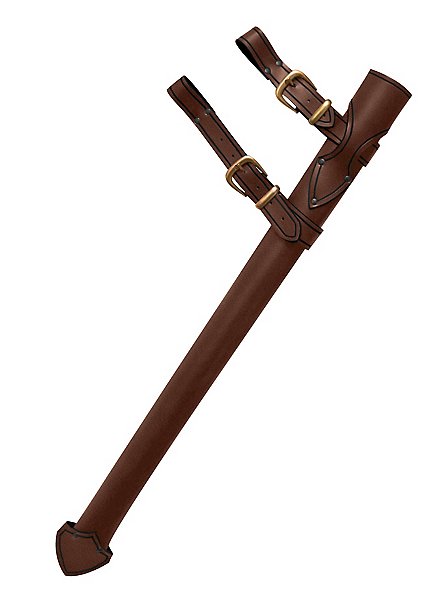 Fodero In Pelle Medievale Regolabile Per Cintura – Porta Spade Da Cavaliere, Adatto A Spade Lunghe E Samurai