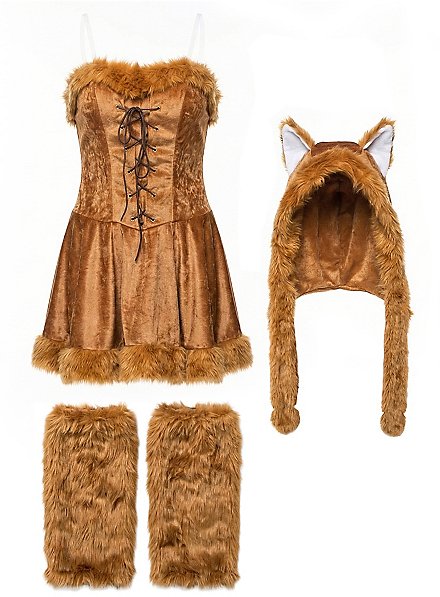Foxy lady fox costume for women - maskworld.com