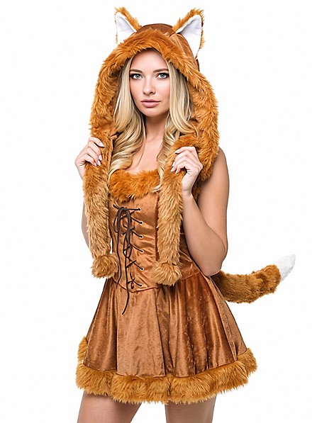Foxy lady fox costume for women - maskworld.com